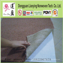 Agulha de poliéster Punched Anti Slip Rug Pad